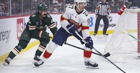 Wild beat Panthers 2-0 behind Brock Faber’s first NHL goal, 41 saves by Filip Gustavsson